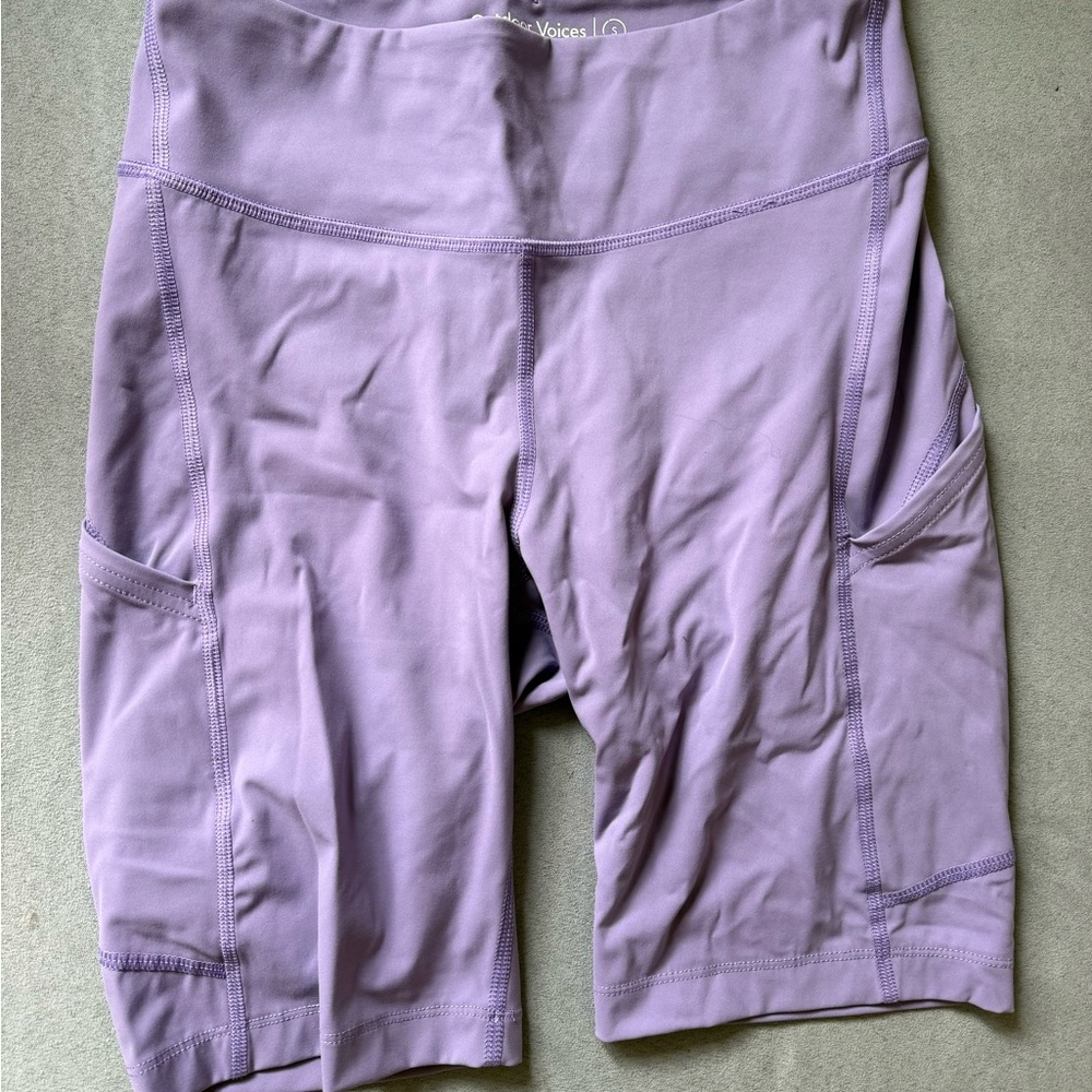 Outdoor Voices Lavender Bike Shorts
